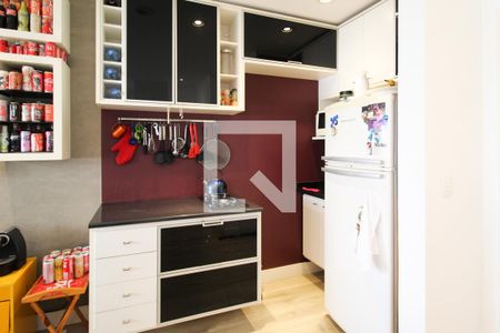 Studio à venda com 37m², 1 quarto e 1 vagaCozinha 
