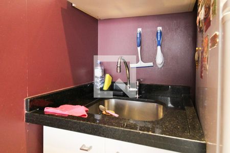 Studio à venda com 37m², 1 quarto e 1 vagaCozinha 