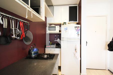 Studio à venda com 37m², 1 quarto e 1 vagaCozinha 