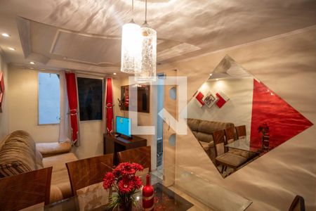 Sala de apartamento para alugar com 2 quartos, 50m² em Conceição, Diadema