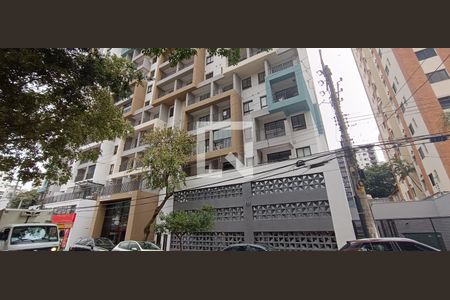 Apartamento para alugar com 31m², 1 quarto e sem vaga Apartamento para alugar com 31m², 1 quarto e sem vagaFachada - Plaquinha