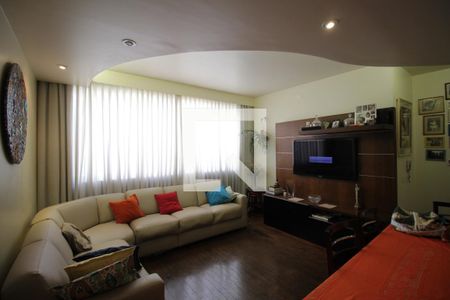 Sala de apartamento à venda com 3 quartos, 95m² em Funcionários, Belo Horizonte