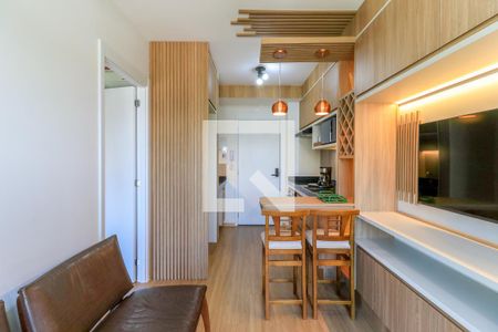 Sala de apartamento para alugar com 1 quarto, 28m² em Brooklin Paulista, São Paulo