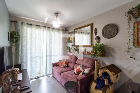 Sala e Cozinha Integrada  de apartamento à venda com 1 quarto, 35m² em Jardim Santa Teresinha, São Paulo