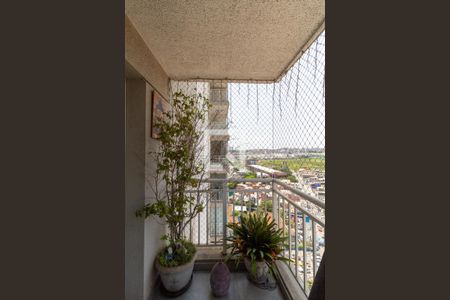 Varanda Sala e Cozinha Integrada  de apartamento à venda com 1 quarto, 35m² em Jardim Santa Teresinha, São Paulo