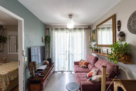 Sala e Cozinha Integrada  de apartamento à venda com 1 quarto, 35m² em Jardim Santa Teresinha, São Paulo