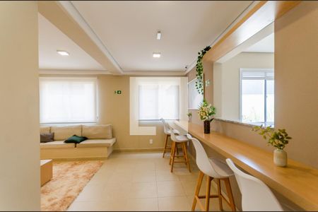 Apartamento para alugar com 37m², 2 quartos e sem vagaÁrea comum-Salão de Festas