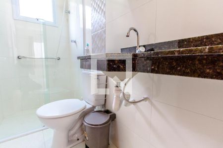 Casa de condomínio para alugar com 55m², 2 quartos e 1 vagaBanheiro