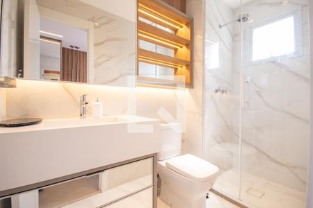 Apartamento à venda com 111m², 2 quartos e 2 vagas Apartamento à venda com 111m², 2 quartos e 2 vagasBanheiro da Suíte 1