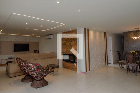 Sala de apartamento para alugar com 3 quartos, 186m² em Recreio dos Bandeirantes, Rio de Janeiro