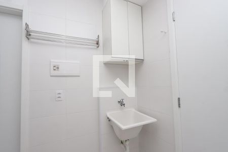 Sala/Cozinha/Lavanderia de apartamento para alugar com 1 quarto, 27m² em Jardim Planalto, São Paulo