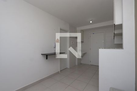 Sala/Cozinha/Lavanderia de apartamento para alugar com 1 quarto, 27m² em Jardim Planalto, São Paulo
