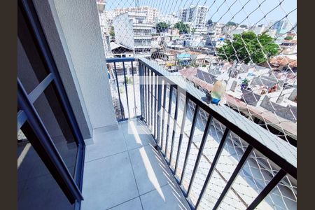 Varanda da Sala de apartamento à venda com 2 quartos, 53m² em Todos Os Santos, Rio de Janeiro
