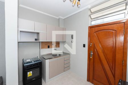 Cozinha de apartamento para alugar com 1 quarto, 54m² em Centro Histórico de São Paulo, São Paulo
