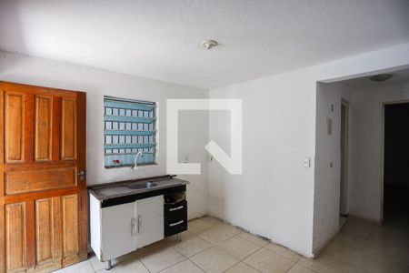 Cozinha de apartamento para alugar com 1 quarto, 35m² em Granja Carolina, Cotia