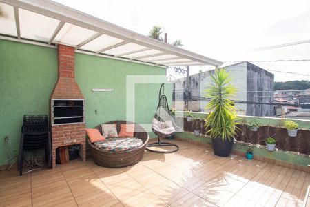 Varanda da Sala de casa para alugar com 3 quartos, 132m² em Jardim Bela Vista, Guarulhos