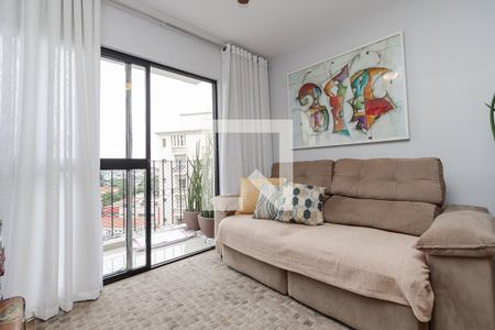 Sala de apartamento à venda com 2 quartos, 65m² em Campo Belo, São Paulo