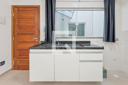 Cozinha de apartamento à venda com 1 quarto, 34m² em Vila São José, São Paulo