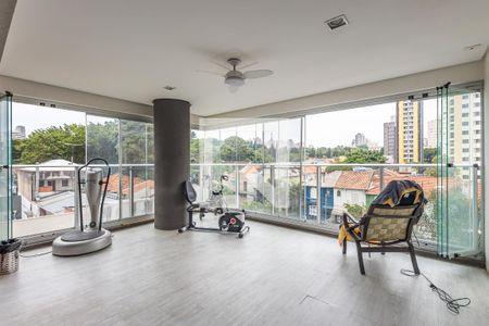 Varanda da Sala de apartamento à venda com 2 quartos, 90m² em Pinheiros, São Paulo