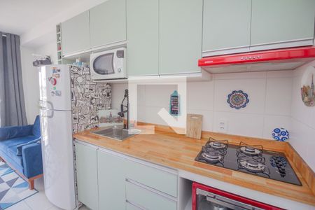 Studio à venda com 28m², 1 quarto e sem vagaCozinha