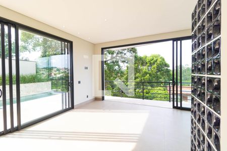 Salas de casa de condomínio à venda com 4 quartos, 614m² em Jardim Atibaia (sousas), Campinas