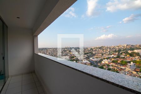 Varanda da Sala de apartamento para alugar com 3 quartos, 75m² em Betânia, Belo Horizonte