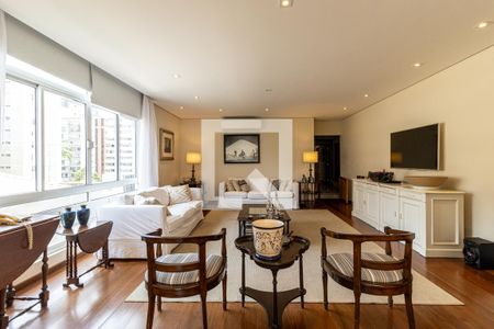 Sala de apartamento à venda com 4 quartos, 238m² em Higienópolis, São Paulo