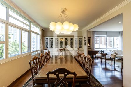 Sala de apartamento à venda com 4 quartos, 238m² em Higienópolis, São Paulo