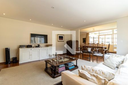 Sala de apartamento à venda com 4 quartos, 238m² em Higienópolis, São Paulo