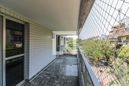 Varanda de apartamento à venda com 4 quartos, 156m² em Recreio dos Bandeirantes, Rio de Janeiro