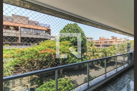 Varanda de apartamento à venda com 4 quartos, 156m² em Recreio dos Bandeirantes, Rio de Janeiro