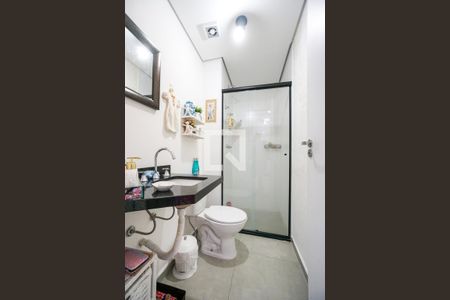 Banheiro de apartamento à venda com 1 quarto, 31m² em Vila Mafra, São Paulo