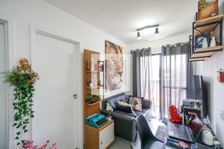 Sala e cozinha de apartamento à venda com 1 quarto, 31m² em Vila Mafra, São Paulo