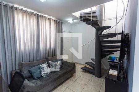 Sala de apartamento para alugar com 2 quartos, 96m² em Maria Virgínia, Belo Horizonte