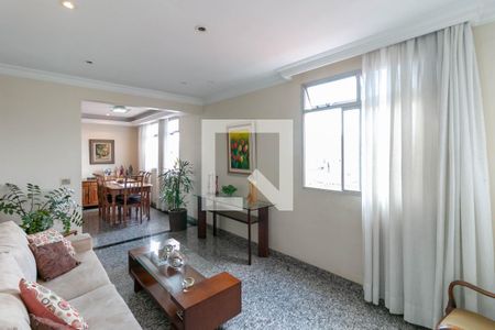 Sala de apartamento à venda com 4 quartos, 222m² em Barroca, Belo Horizonte