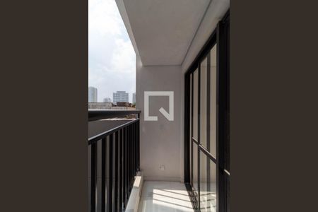 Varanda do Quarto  de apartamento à venda com 1 quarto, 27m² em Tatuapé, São Paulo