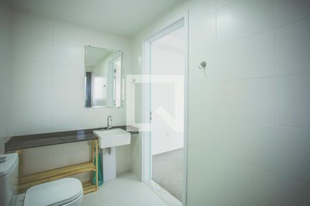 Banheiro de kitnet/studio à venda com 1 quarto, 47m² em Mirandópolis, São Paulo