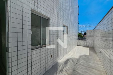 Varanda da Sala de apartamento à venda com 3 quartos, 130m² em Santa Cruz Industrial, Contagem
