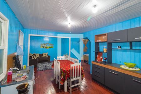 Sala/Cozinha de casa à venda com 2 quartos, 110m² em Mato Grande, Canoas