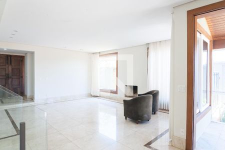sala de casa de condomínio à venda com 4 quartos, 340m² em Centro, Nova Lima