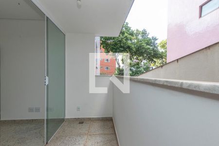 Varanda da Sala de apartamento à venda com 3 quartos, 100m² em Buritis, Belo Horizonte