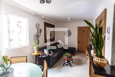Sala de apartamento para alugar com 2 quartos, 66m² em Santo Antônio, Belo Horizonte