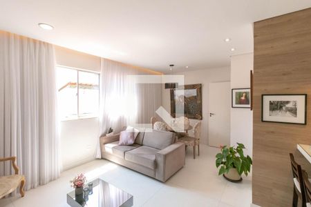 Sala de apartamento à venda com 3 quartos, 95m² em Gutierrez, Belo Horizonte