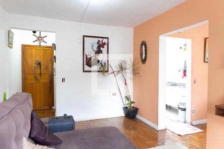 Sala de apartamento à venda com 2 quartos, 100m² em Vila Guiomar, Santo André