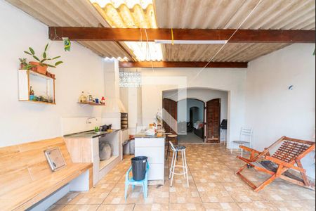 Varanda Gourmet de casa para alugar com 3 quartos, 125m² em Condomínio Maracanã, Santo André