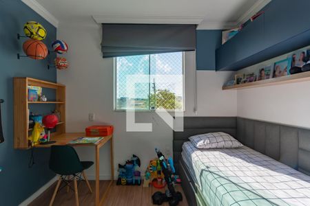 Quarto 1 de apartamento à venda com 3 quartos, 90m² em Rio Branco, Belo Horizonte