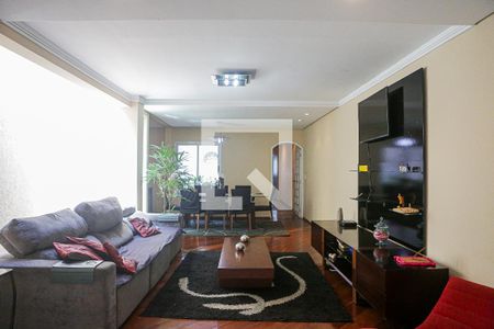 Sala - Sala de Estar - Sala de Jantar de casa à venda com 4 quartos, 252m² em Vila Pires, Santo André