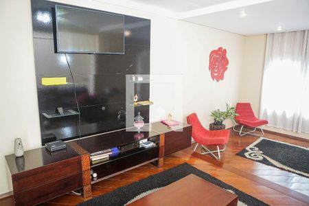 Sala - Sala de Estar - Sala de Jantar de casa à venda com 4 quartos, 252m² em Vila Pires, Santo André