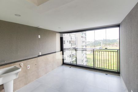Varanda gourmet de apartamento para alugar com 2 quartos, 75m² em Tamboré, Barueri