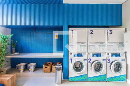Apartamento à venda com 32m², 1 quarto e sem vaga Apartamento à venda com 32m², 1 quarto e sem vagaÁrea comum - Lavanderia